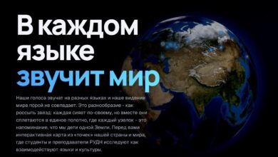 Интерактивный атлас народов с элементами луковицы