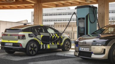 Электрический Audi A2 в современном дизайне