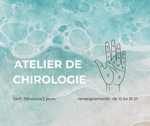 ATELIER DE FORMATION EN CHIROLOGIE