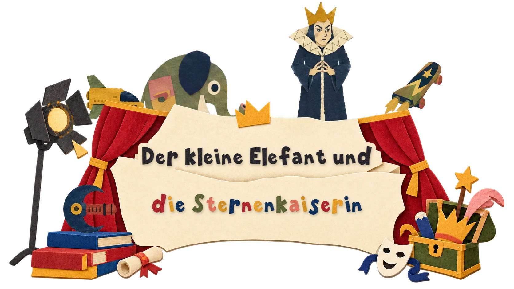 Poster for Der kleine Elefant und die Sternenkaiserin