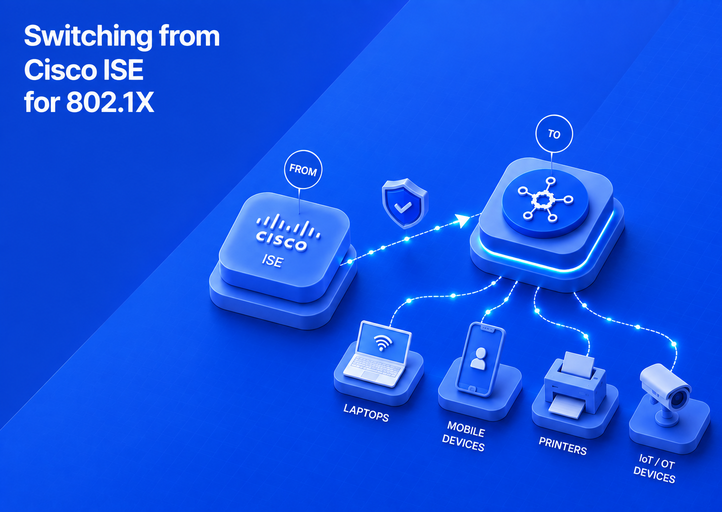 Switching from Cisco ISE for 802.1X