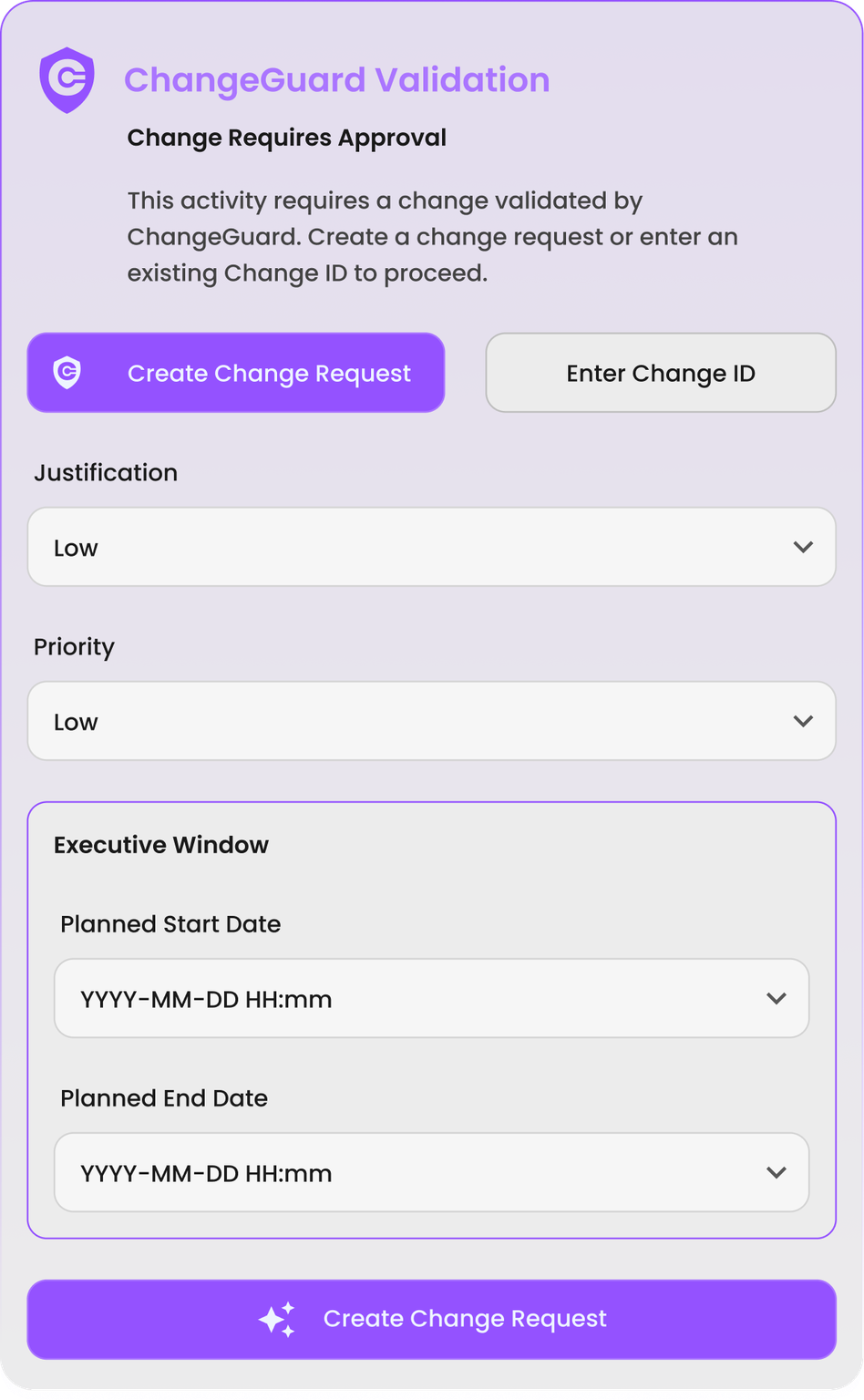 The Capabilities of ChangeGuard: