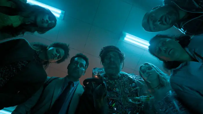Good luck have fun dont die film still ensemble sam rockwell