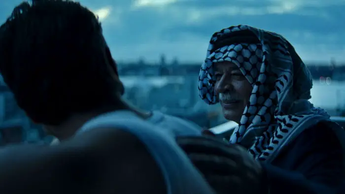 If birds believed in god 2026 still 12 keffiyeh rooftop