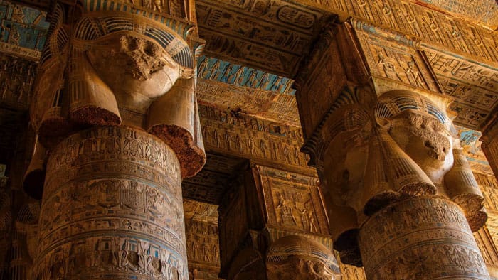 Ancient Egyptian Temple Columns | Out Of Darkness: Heavy Is The Crown Vol.