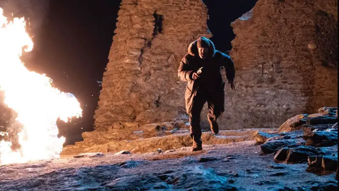 Shelter 2026 jason statham michael mason action explosion ruins