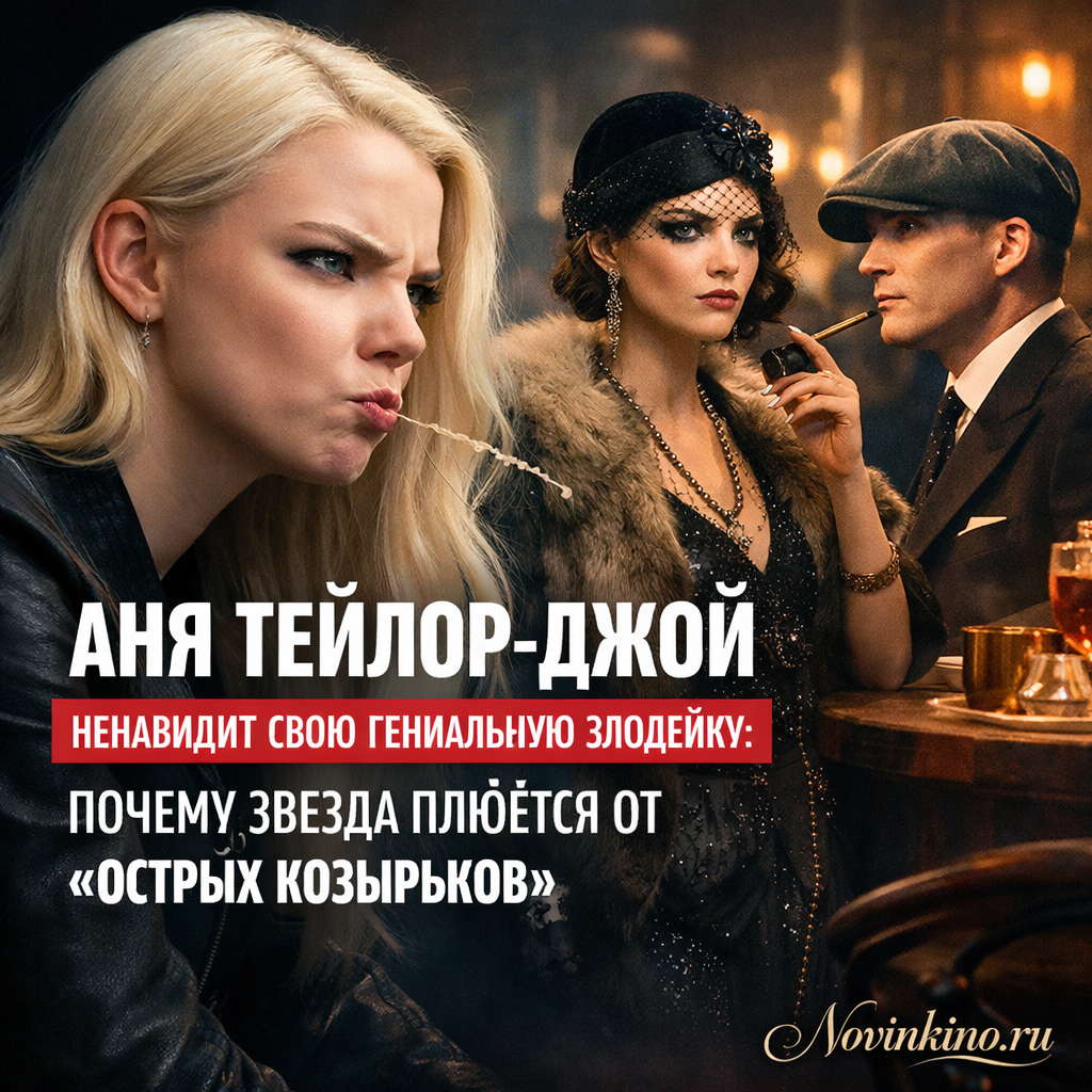 Аня Тейлор-Джой в образе Джинджер Шелби из сериала «Острые козырьки»