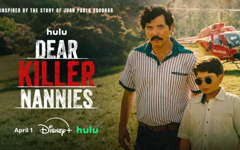 Кадр из сериала Hulu 'Пабло Эскобар: мой отец', показывающий сцену из жизни сына наркобарона.