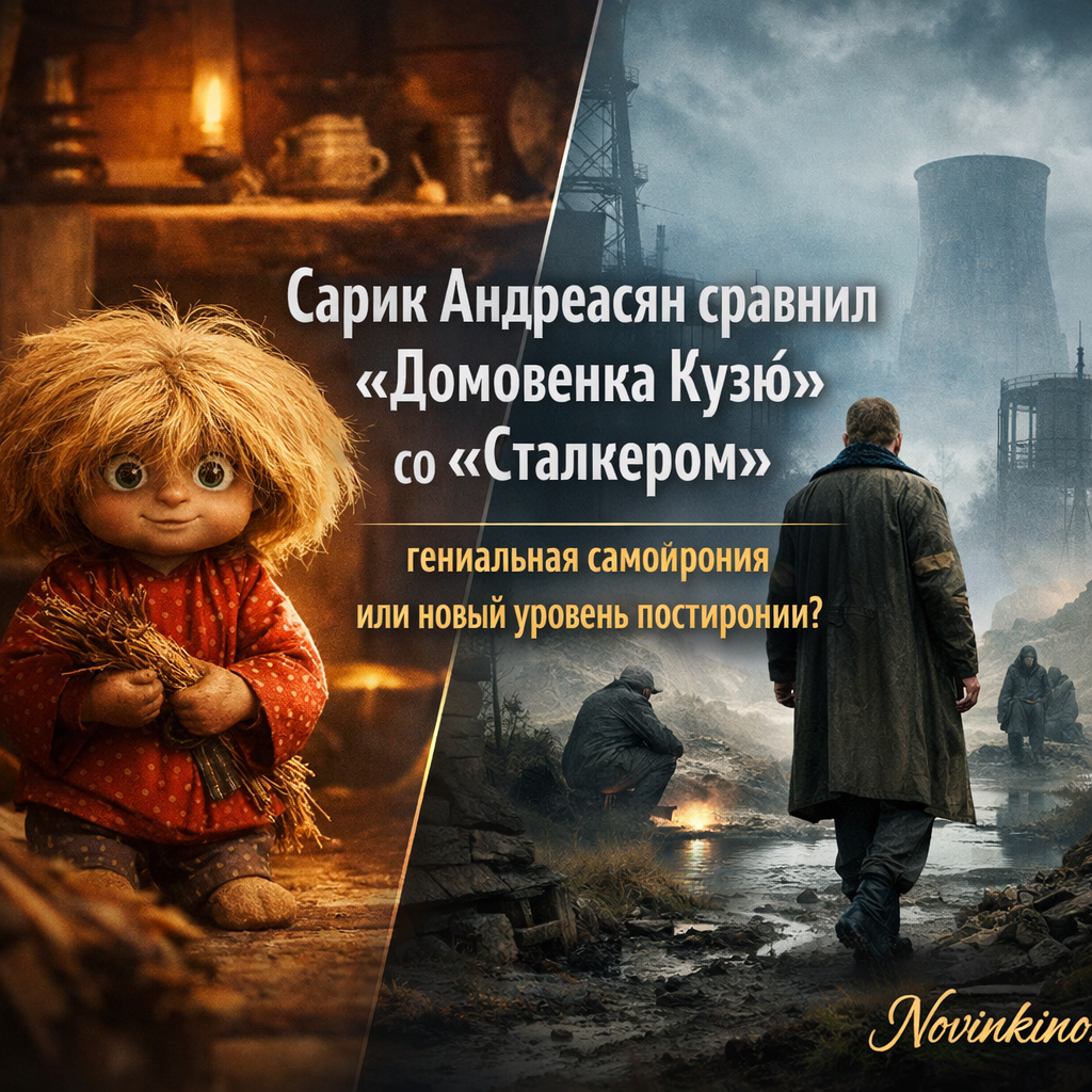 Сарик Андреасян, режиссер, сравнивает фильм «Домовенок Кузя» со «Сталкером» Тарковского