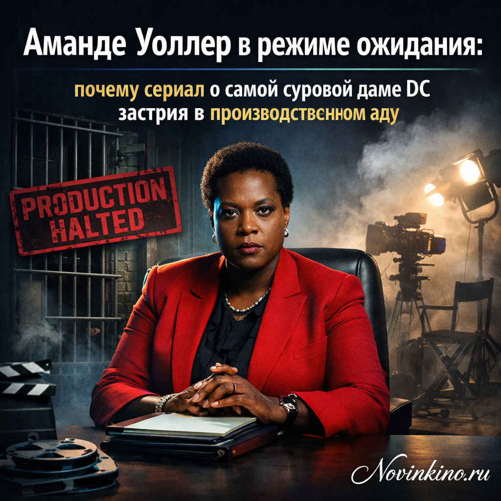 Аманда Уоллер в ожидании, кадр из сериала DC