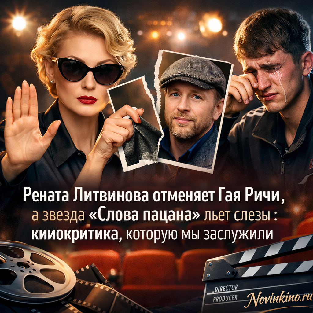 Рената Литвинова и актер из сериала «Слово пацана»