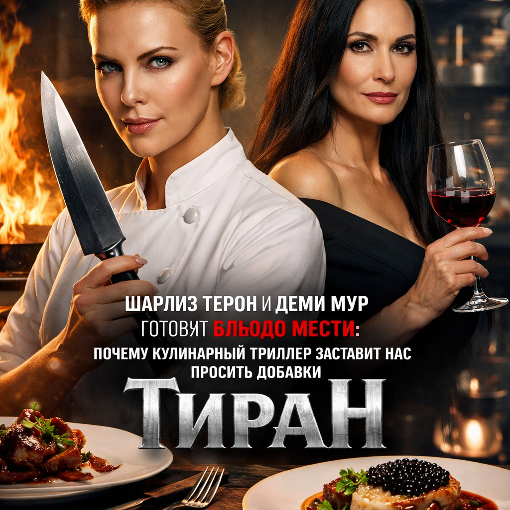 Шарлиз Терон и Деми Мур готовят блюдо мести в кулинарном триллере «Тиран»