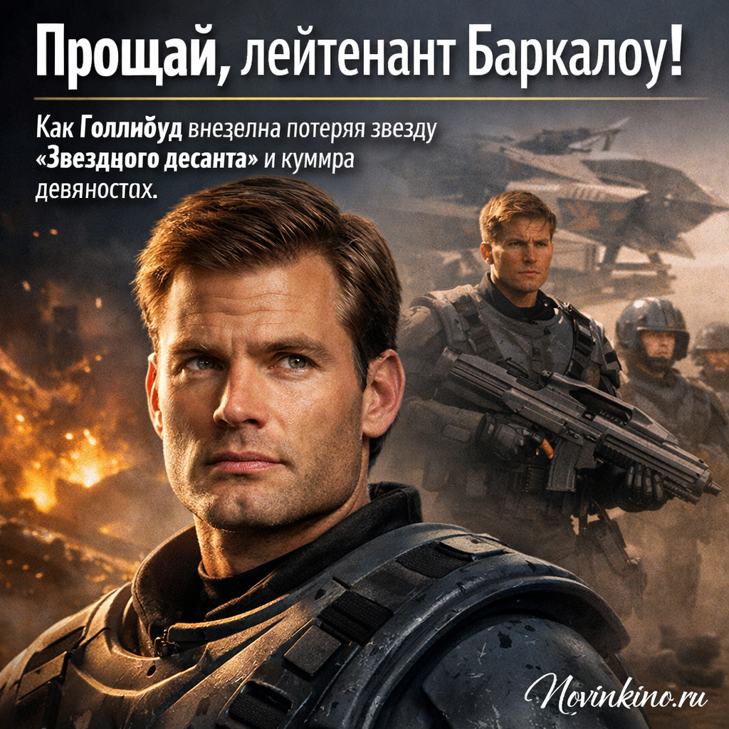 Прощай, лейтенант Баркалоу! Как Голливуд внезапно потерял звезду Звёздного десанта и кумира девяностых