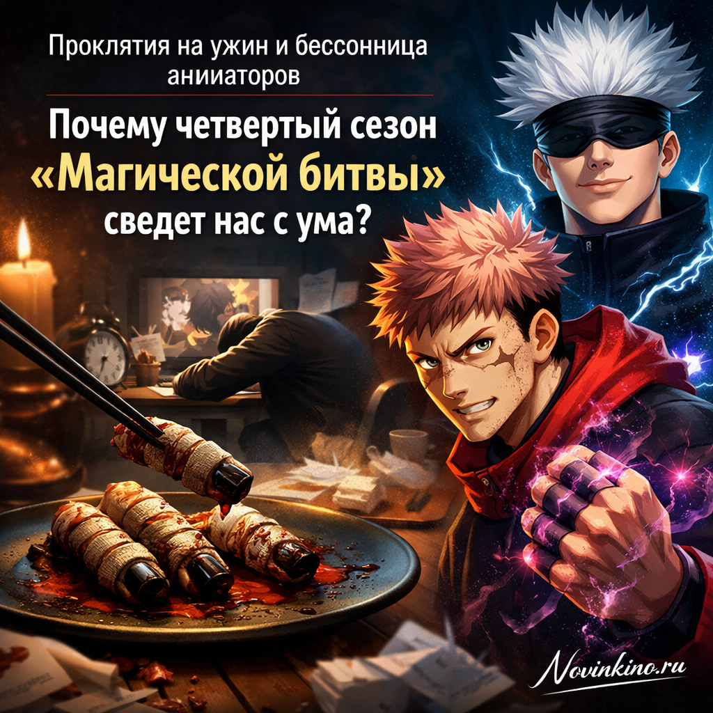 Проклятия пальцы на ужин и бессонница аниматоров — почему четвертый сезон Магической битвы сведет нас с ума