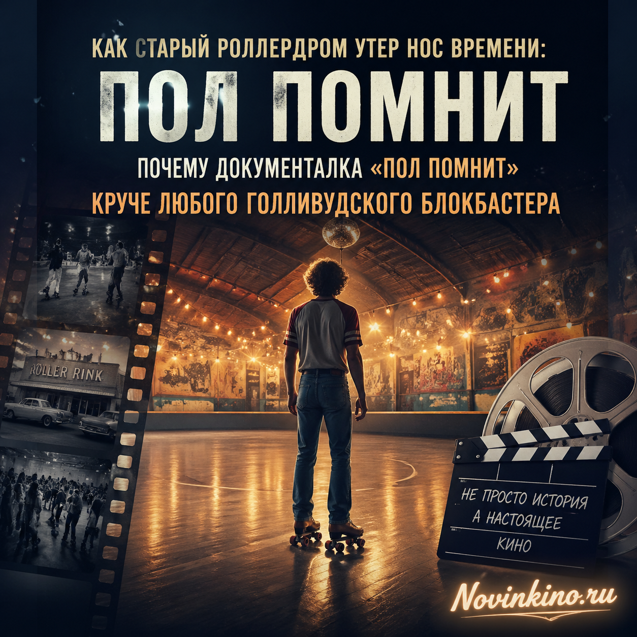 Старый роллердром, где время остановилось: документальный фильм «Пол помнит»