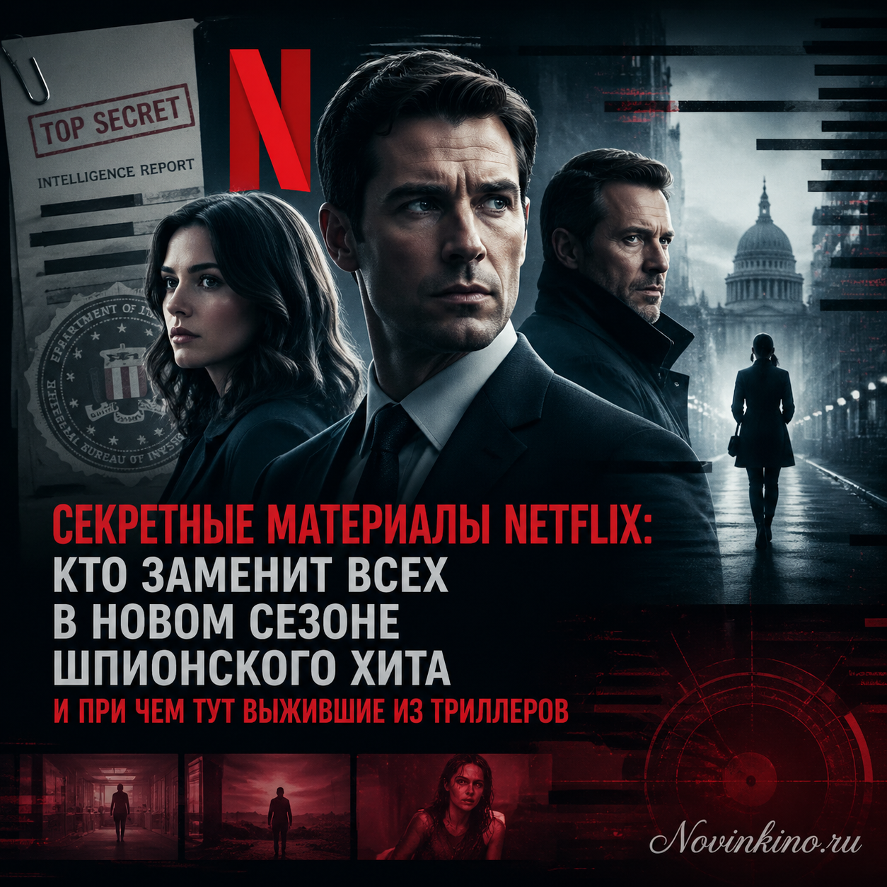 Секретные материалы Netflix: кто заменит всех в новом сезоне шпионского хита