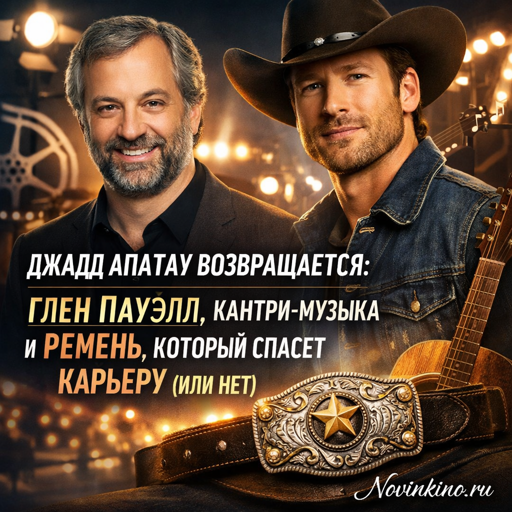 Джадд Апатоу, Глен Пауэлл и кантри-музыка: ремень, который может спасти карьеру