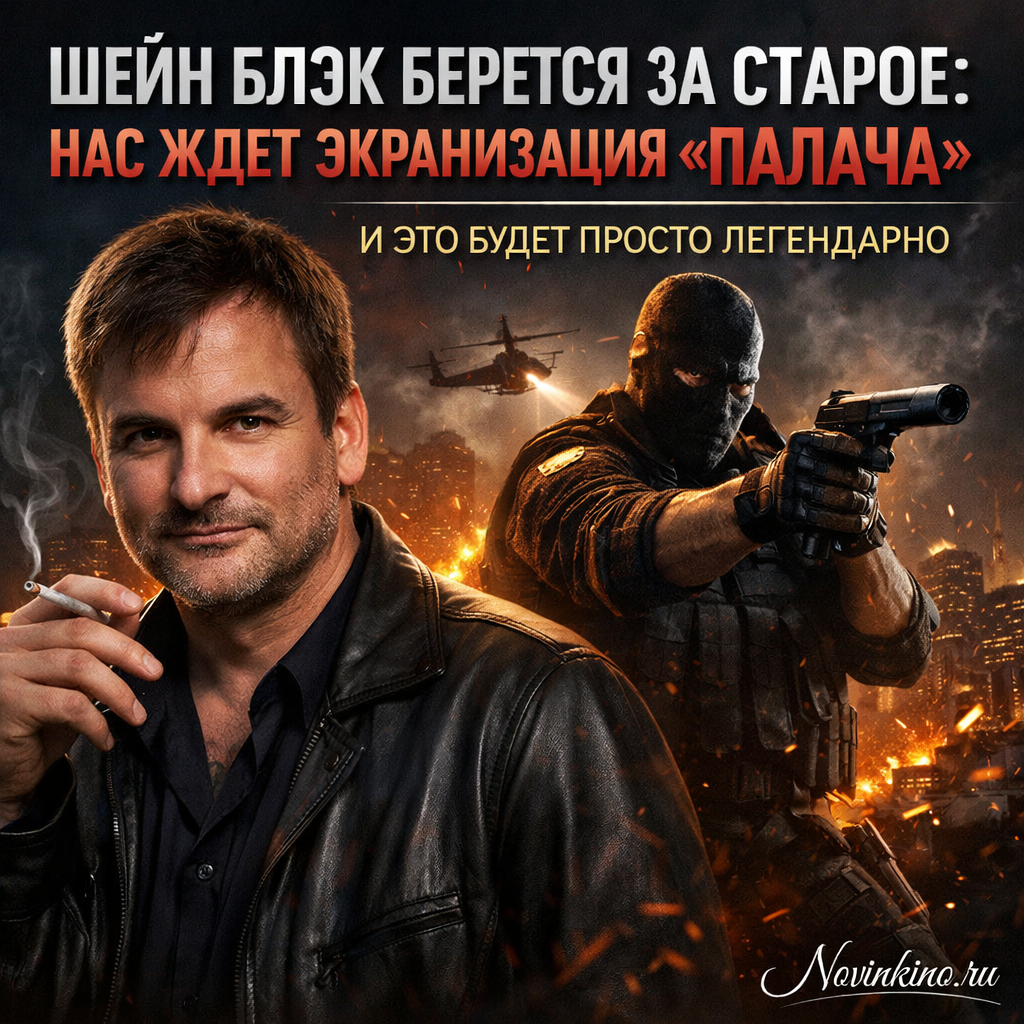 Шейн Блэк, режиссер, за работой над фильмом «Палач»