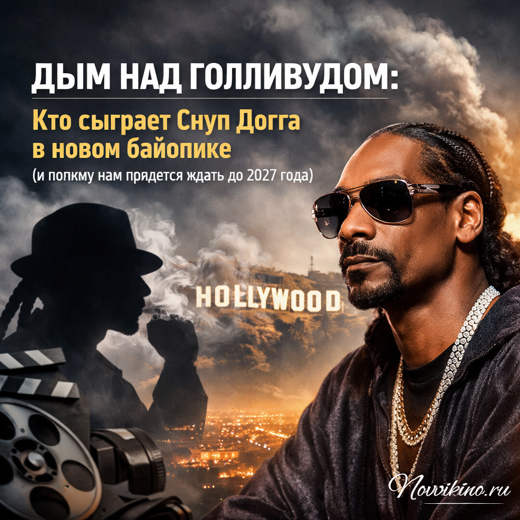 Дым над Голливудом: Кто сыграет Снуп Догга в новом байопике (и почему нам придется ждать до 2027 года)