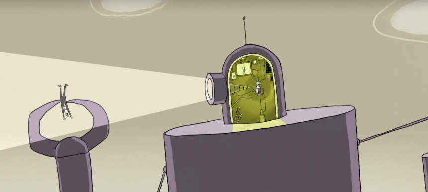 Анимационный шедевр о будущем, где искусственный интеллект наблюдает со стороны