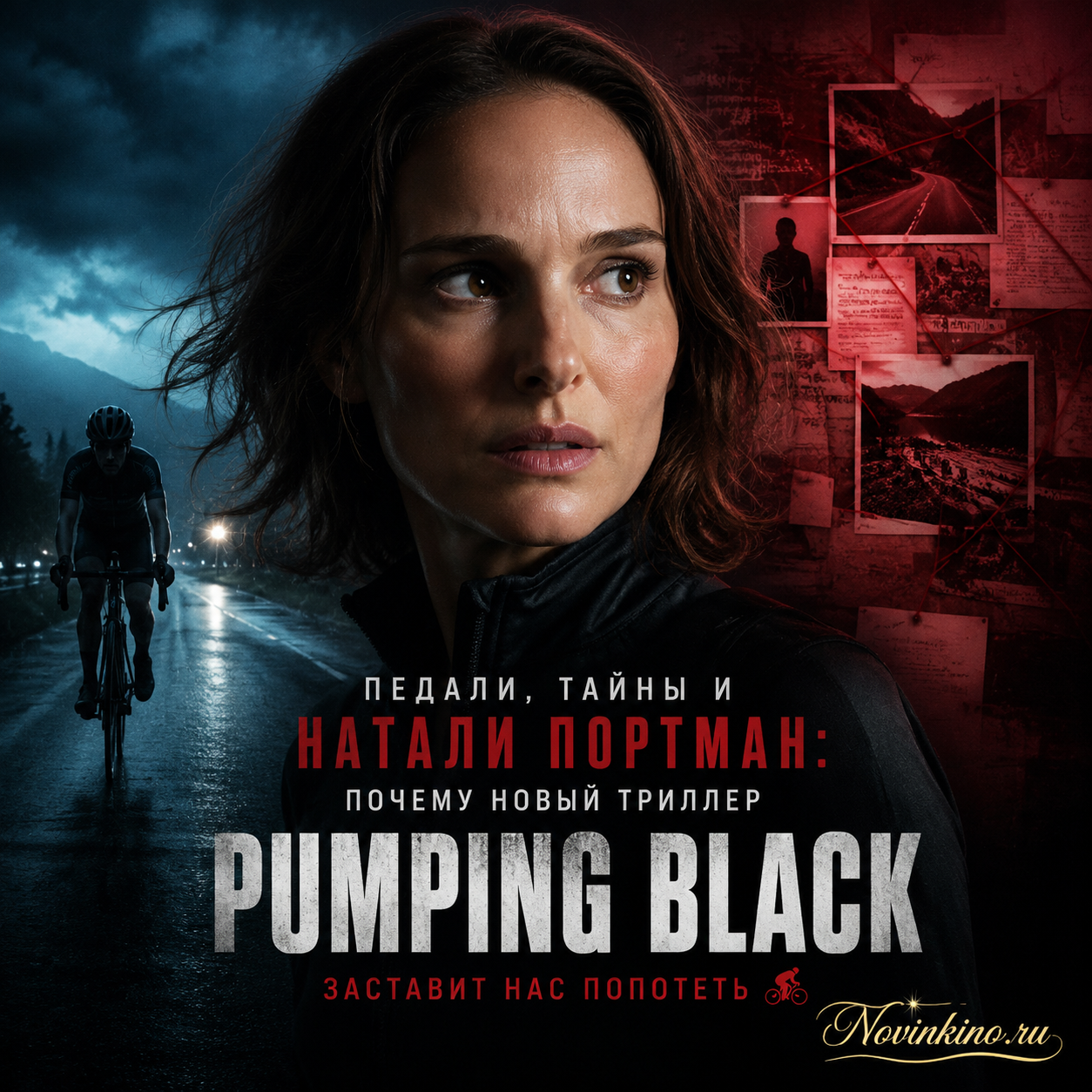 Постер фильма Pumping Black с Натали Портман