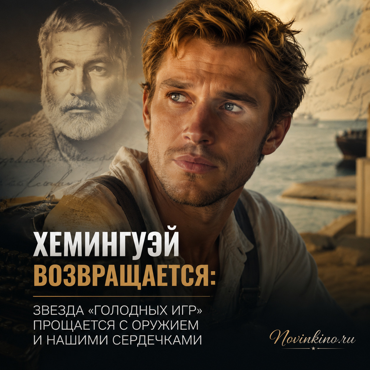 Изображение звезды «Голодных игр», прощающейся с оружием