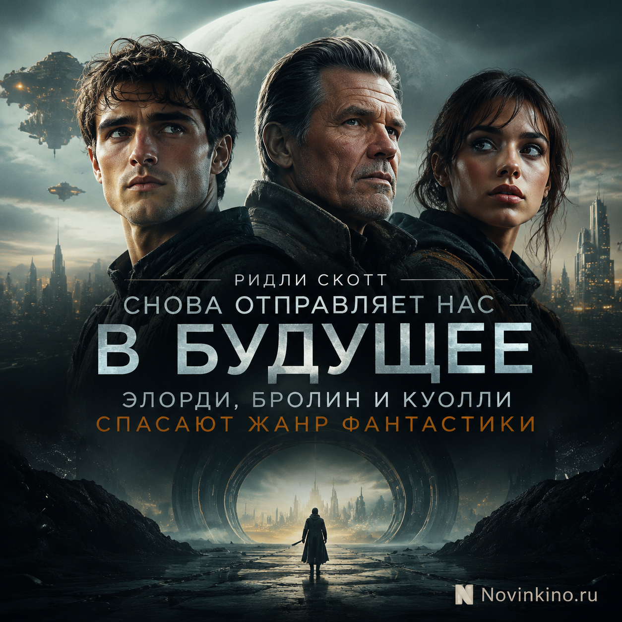 Элорди, Бролин и Куолли в новом фантастическом фильме Ридли Скотта