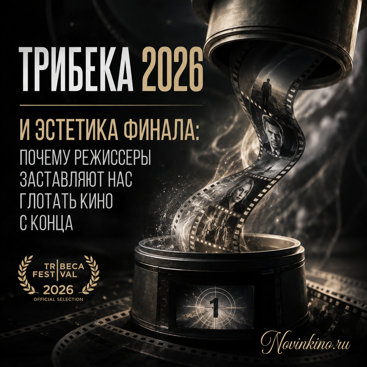 Изображение, иллюстрирующее тему эстетики финала в кино на фестивале Трибека 2026