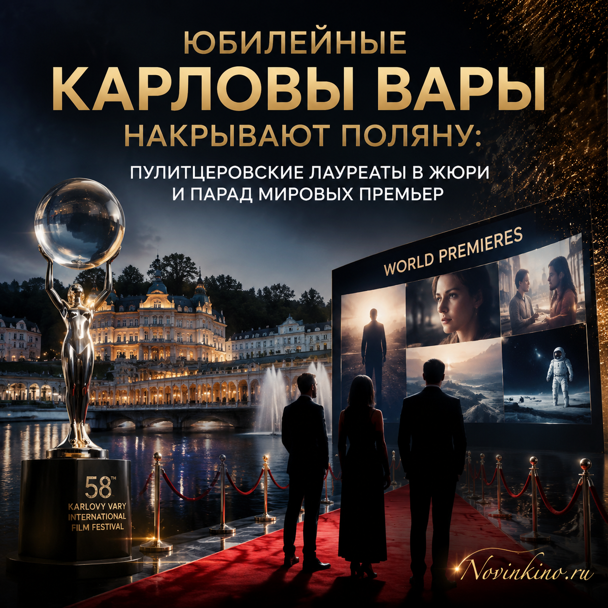 Пулитцеровские лауреаты на юбилейном фестивале в Карловых Варах