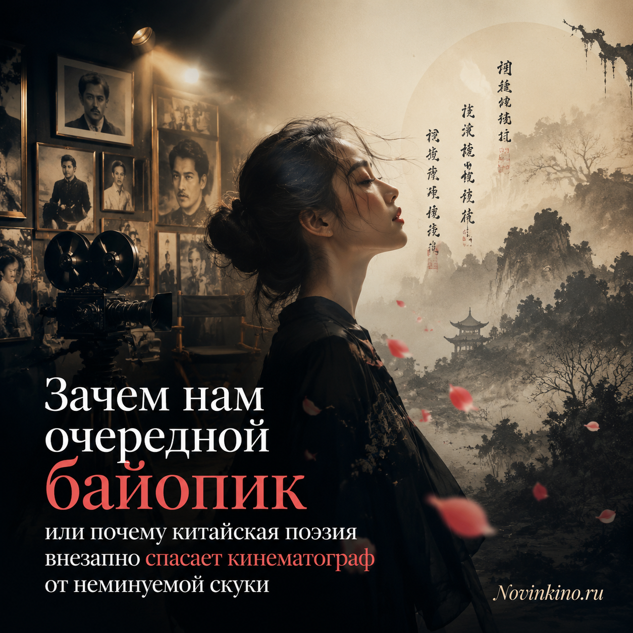 Иллюстрация к теме о байопиках и китайской поэзии в кино