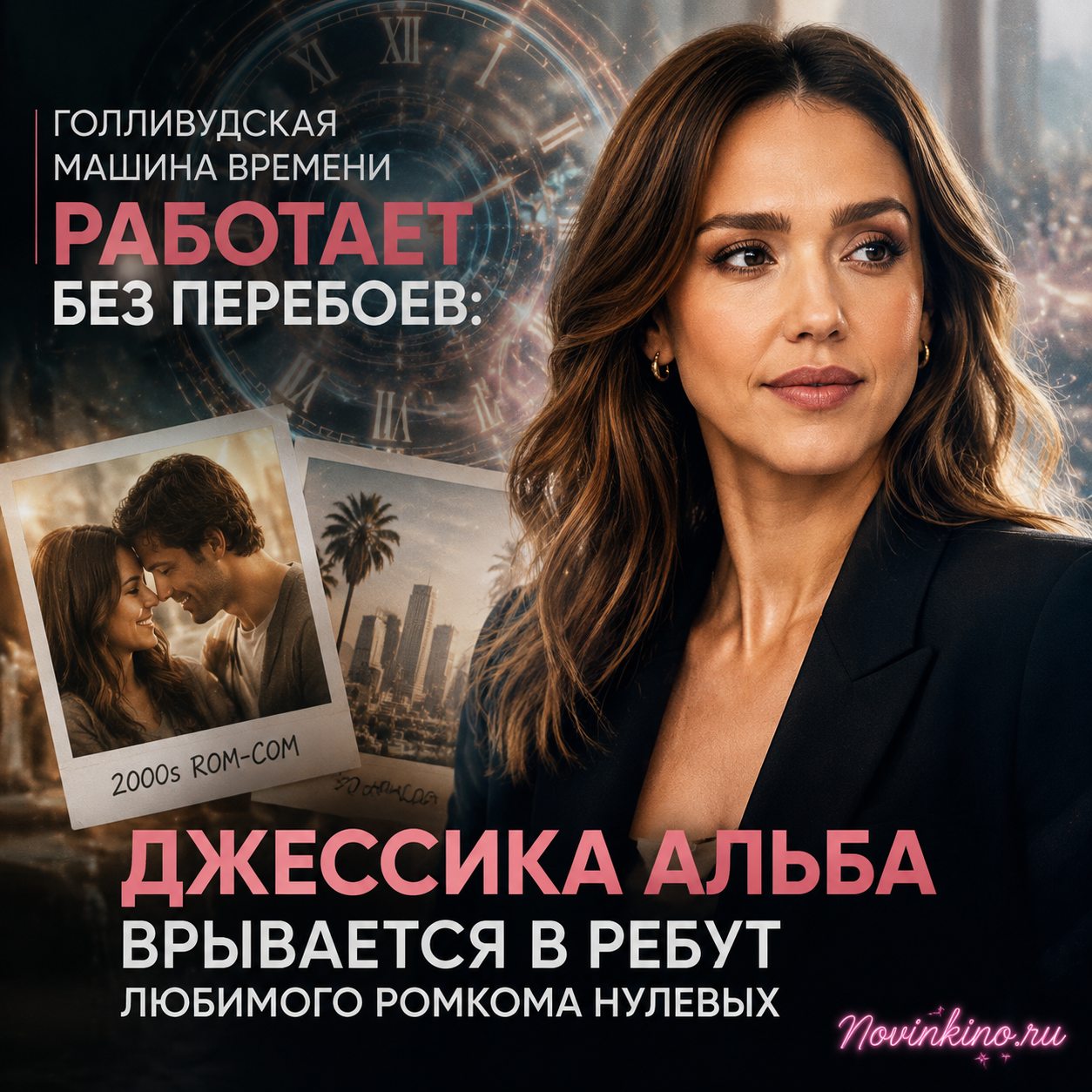 Джессика Альба в роли главной героини нового ромкома