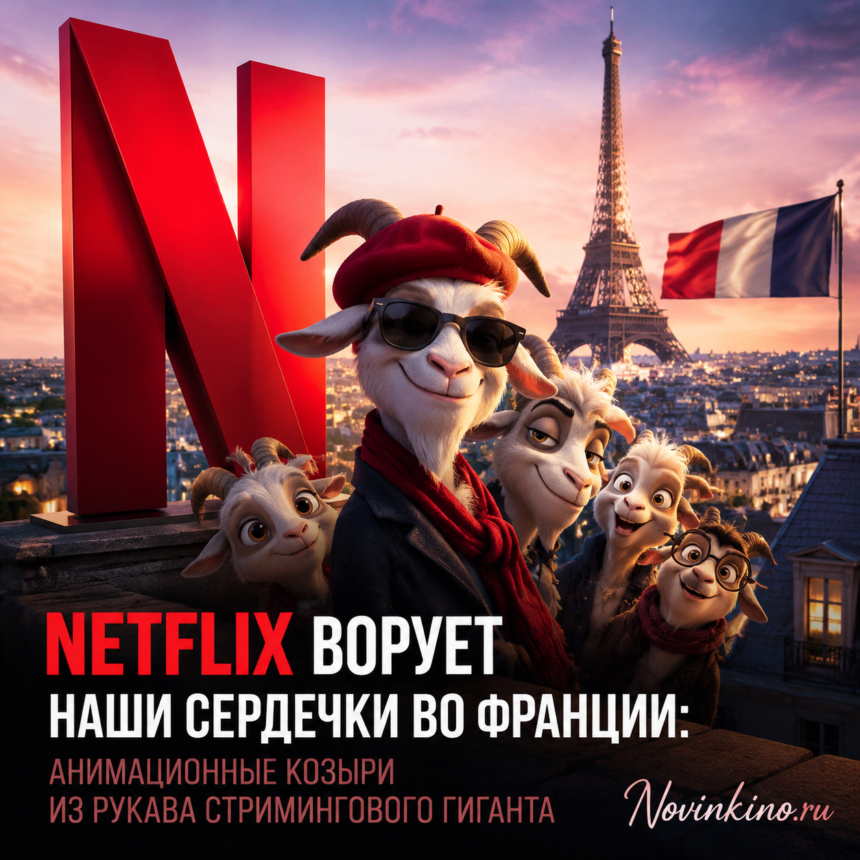 Анимационные козыри из рукава стримингового гиганта Netflix