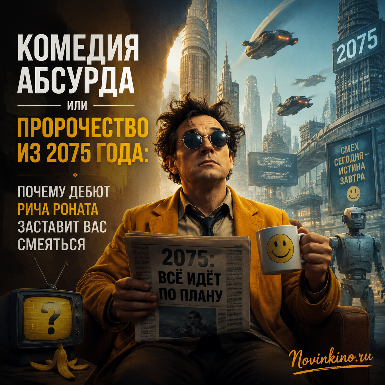 Дебют Рича Роната, вызывающий смех и размышления о будущем