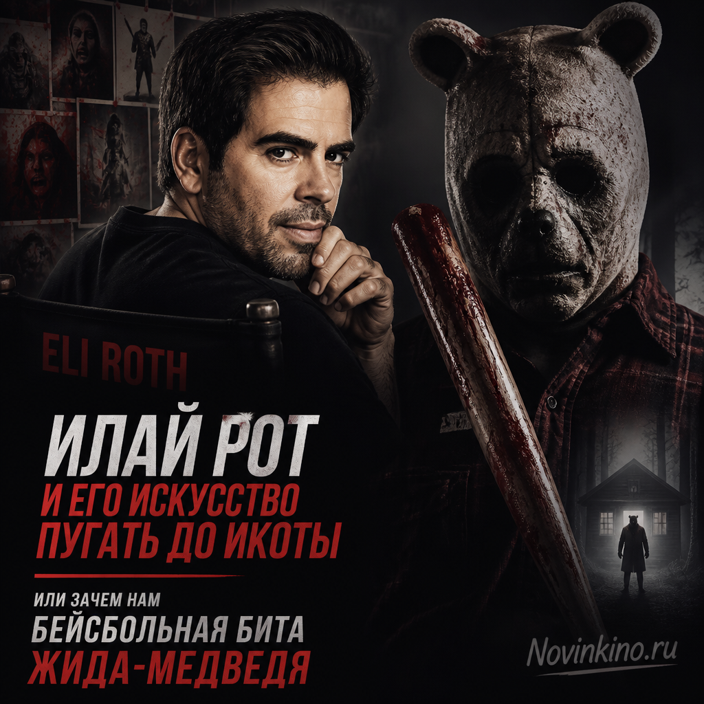 Илай Рот с бейсбольной битой Жида-Медведя