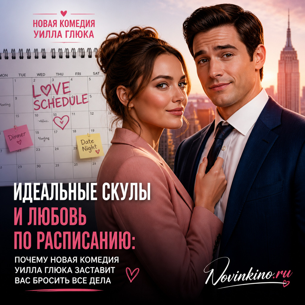 Постер новой комедии Уилла Глюка