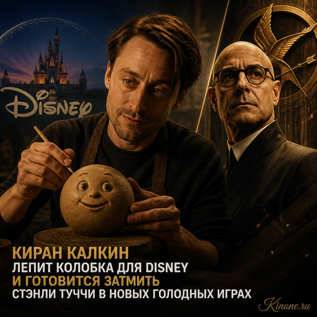 Киран Калкин создает колобка в стиле Disney