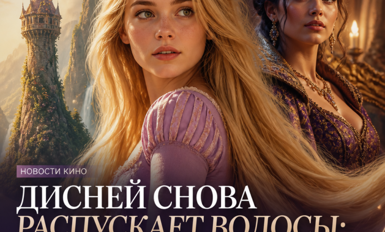 Изображение новых персонажей из игрового ремейка Рапунцель с королевой Арианной.