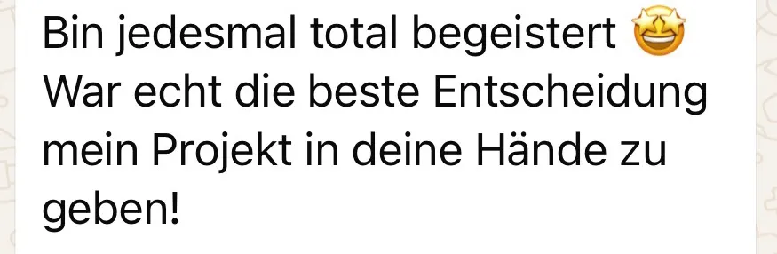 Feedback Entscheidung