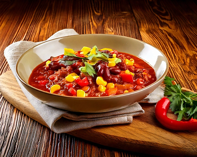 Vegan, proteinreich, sättigend – dieses Chili lässt nichts vermissen!
