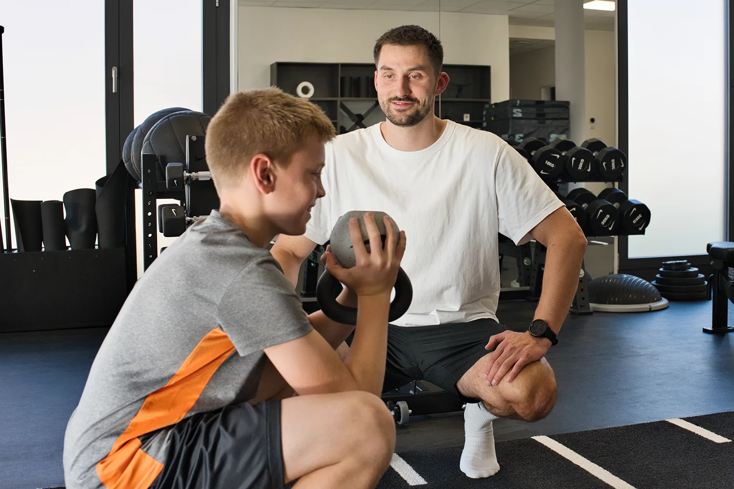 1:1 Athletiktraining bei BERGMANN Kidletics