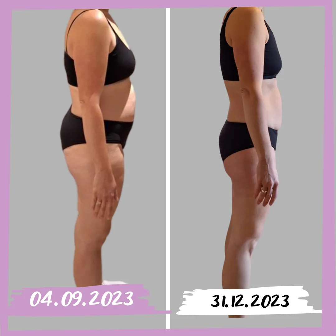 Kundenergebnis Personal Training September bis Dezember 2023