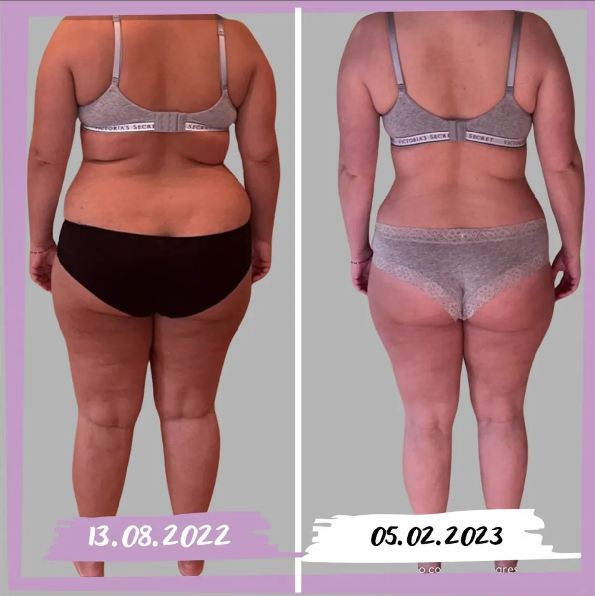 Fitness-Transformation August 2022 bis Februar 2023