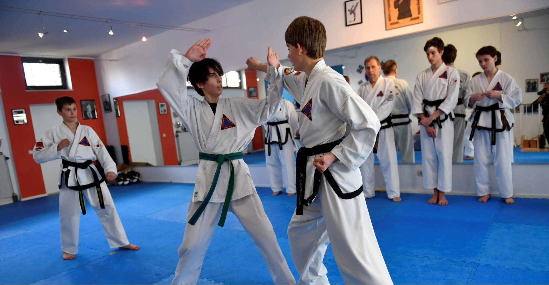Training im Dojo