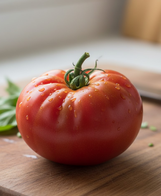 Tomato shop display