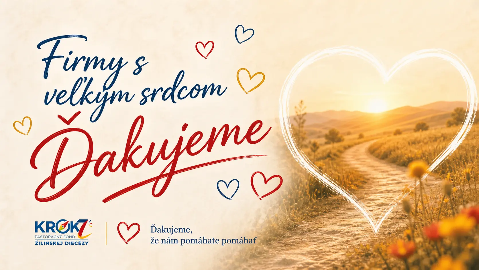 Podporili nás: Firmy s veľkým srdcom