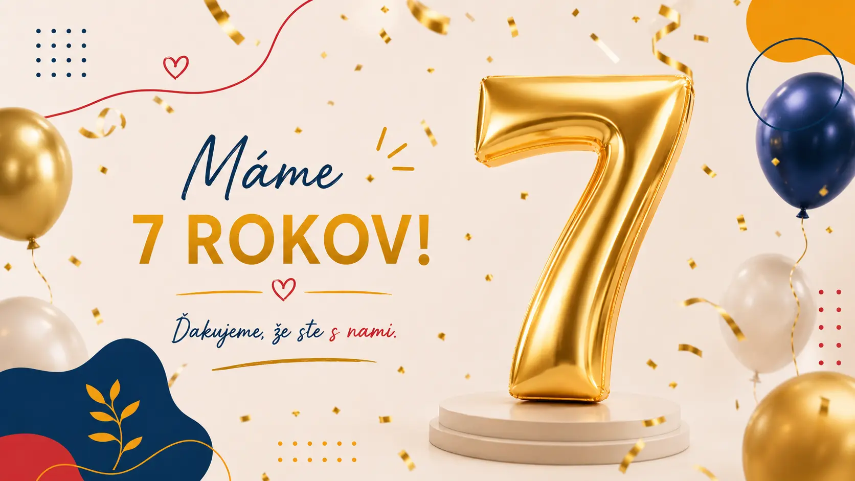 Už 7 rokov ideme spolu – KROK za krokom