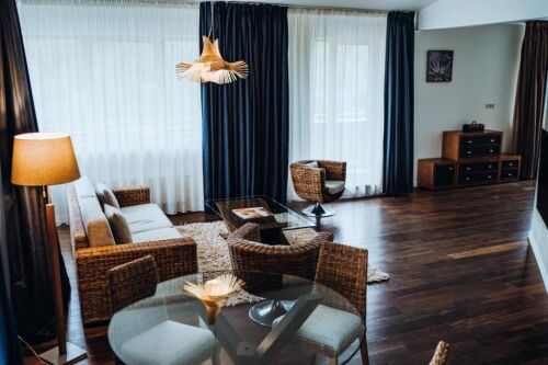 Komforto kambarys su terasa