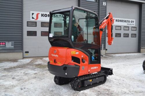Kubota KX016 mini ekskavatorius