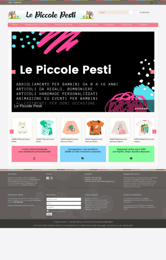 Store Animazione le Piccole Pesti Store Animazione le Piccole Pesti