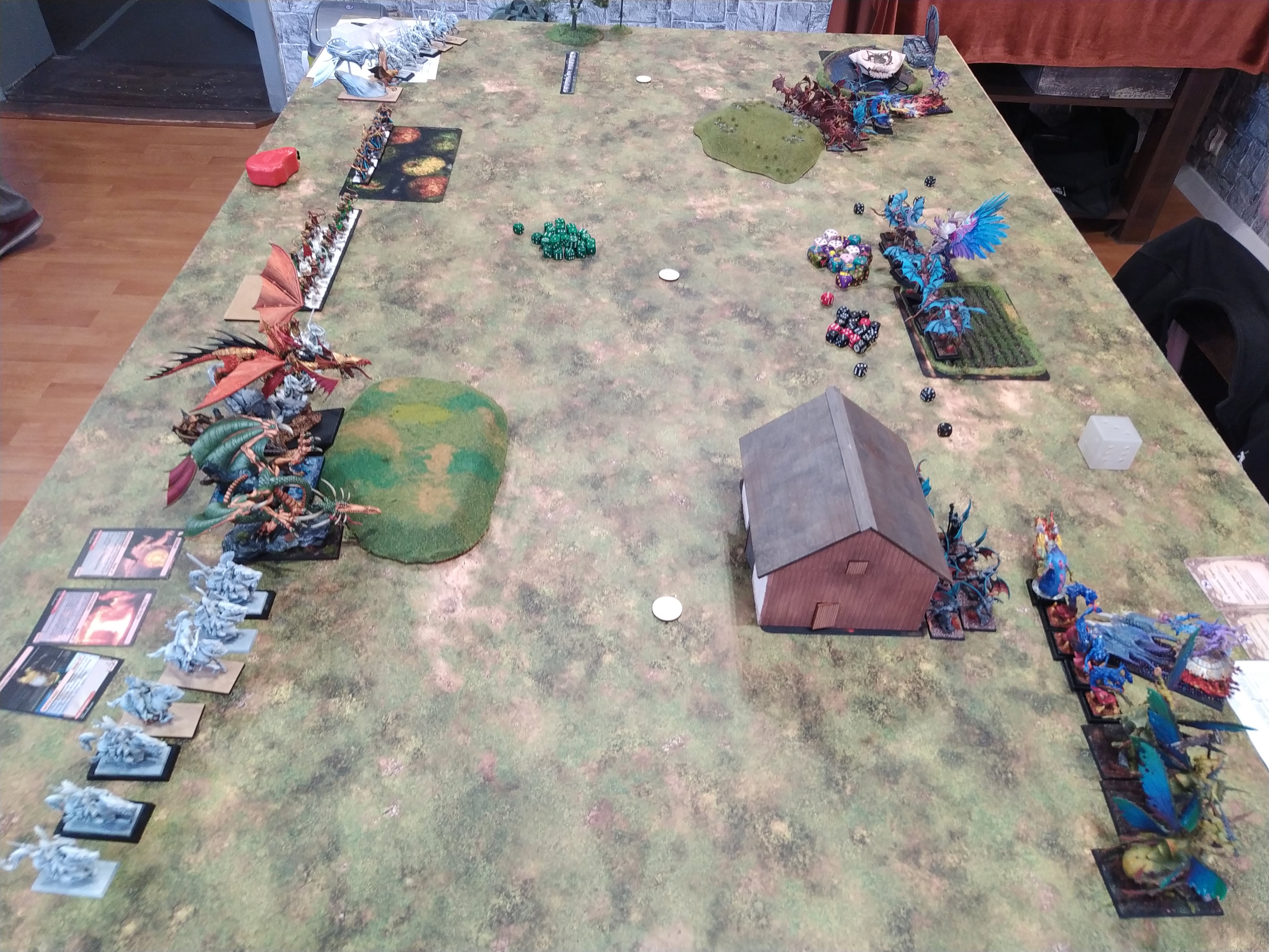 Battle report: High Elf Realms vs Daemons of Chaos (Warhammer: The Old World) — High Elf Realms - Daemons of Chaos